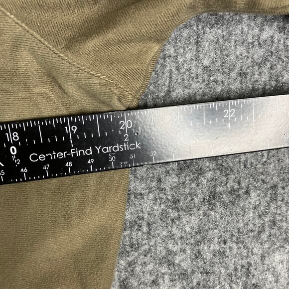 Game Winner Shirt Womens M Camo Olive Long Sleeve Quarter Snap Hunting - Picture 5 of 8